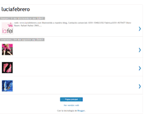 Tablet Screenshot of eos-luciafebrero.blogspot.com
