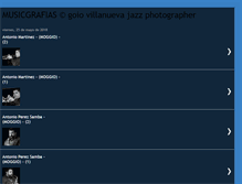 Tablet Screenshot of musicgrafias.blogspot.com