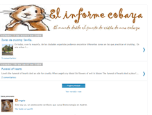 Tablet Screenshot of elinformecobaya.blogspot.com