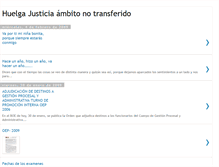 Tablet Screenshot of huelgajusticia.blogspot.com