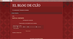 Desktop Screenshot of elblogdeclio.blogspot.com