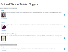 Tablet Screenshot of fashionbestandworst.blogspot.com