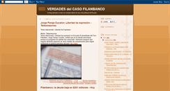 Desktop Screenshot of casofilanbanco.blogspot.com