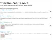 Tablet Screenshot of casofilanbanco.blogspot.com