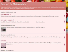 Tablet Screenshot of enxovaldematernidade.blogspot.com
