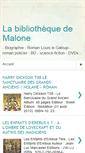 Mobile Screenshot of livresdemalone03.blogspot.com