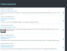 Tablet Screenshot of historioseando.blogspot.com