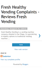 Mobile Screenshot of fresh-healthy-vending-complaints.blogspot.com