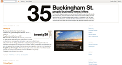 Desktop Screenshot of 35buckingham.blogspot.com