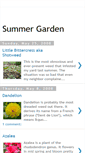Mobile Screenshot of mysummergarden.blogspot.com