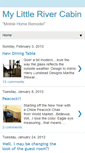 Mobile Screenshot of mylittlerivercabin.blogspot.com