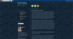 Desktop Screenshot of fend2blog.blogspot.com