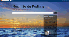 Desktop Screenshot of mochilaoderodinha.blogspot.com