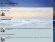 Tablet Screenshot of mochilaoderodinha.blogspot.com