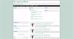 Desktop Screenshot of gregswallow.blogspot.com