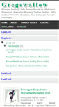 Mobile Screenshot of gregswallow.blogspot.com