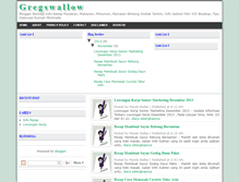 Tablet Screenshot of gregswallow.blogspot.com