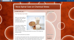 Desktop Screenshot of novaspinalcarechemicalstress.blogspot.com