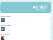 Tablet Screenshot of ajennodesigns.blogspot.com