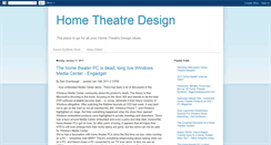Desktop Screenshot of hometheatreideas.blogspot.com