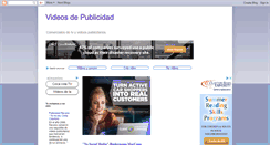 Desktop Screenshot of comercialtv.blogspot.com