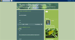 Desktop Screenshot of farminginsuburbia.blogspot.com