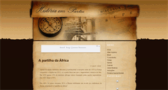 Desktop Screenshot of historiaempartes.blogspot.com