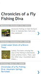 Mobile Screenshot of chroniclesofaflyfishingdiva.blogspot.com