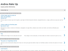 Tablet Screenshot of andreamakeup.blogspot.com