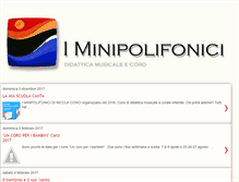 Tablet Screenshot of minipolifonici.blogspot.com