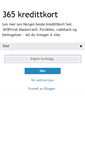 Mobile Screenshot of 365kredittkort.blogspot.com