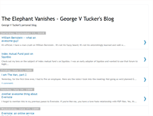 Tablet Screenshot of georgevtucker.blogspot.com