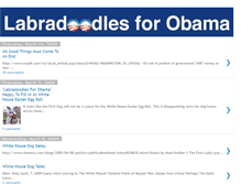 Tablet Screenshot of labradoodlesforobama.blogspot.com