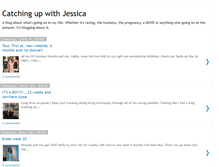 Tablet Screenshot of catchingupwithjessica.blogspot.com