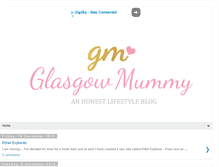 Tablet Screenshot of glasgowmummy.blogspot.com