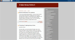 Desktop Screenshot of club-make-money.blogspot.com