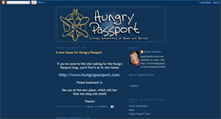 Desktop Screenshot of hungrypassport.blogspot.com