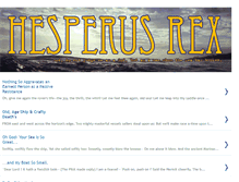 Tablet Screenshot of hesperusrex.blogspot.com