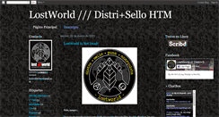 Desktop Screenshot of lostworldistri-htm.blogspot.com