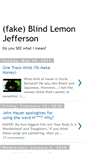 Mobile Screenshot of fakeblindlemonjefferson.blogspot.com