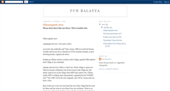 Desktop Screenshot of funbalayya.blogspot.com