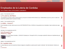 Tablet Screenshot of empleadosdelaloteriadecordoba.blogspot.com