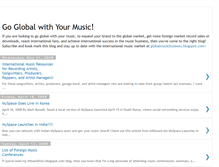 Tablet Screenshot of globalmusicbusiness.blogspot.com