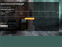 Tablet Screenshot of desertnewsandtelegraph.blogspot.com