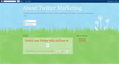 Desktop Screenshot of abouttwittermarketing.blogspot.com