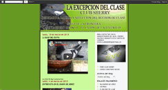 Desktop Screenshot of laexcepciondelclase.blogspot.com