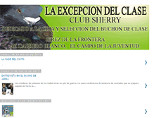 Tablet Screenshot of laexcepciondelclase.blogspot.com