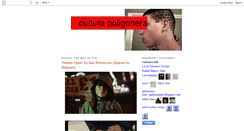 Desktop Screenshot of culturapoligonera.blogspot.com