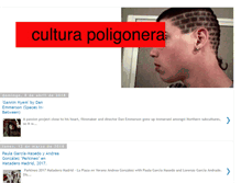 Tablet Screenshot of culturapoligonera.blogspot.com