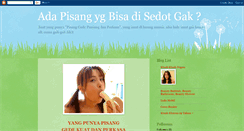 Desktop Screenshot of nyedotpisang.blogspot.com
